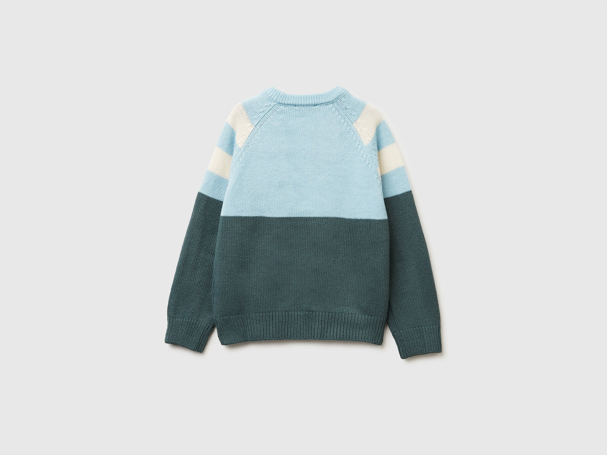 Maglioncino color block