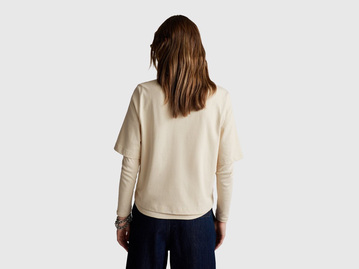 T-shirt boxy fit 100% cotone