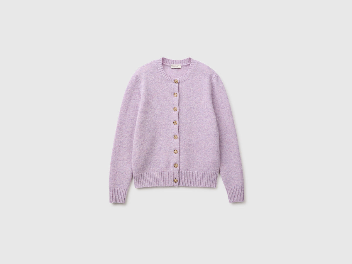 Cardigan 100% lana Shetland