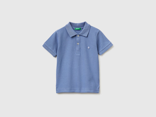 Polo manica corta in puro cotone