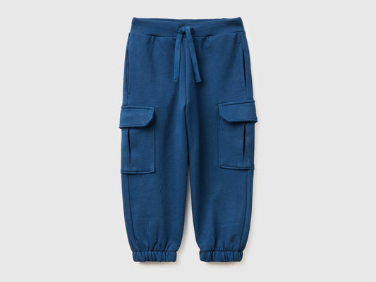 Joggers cargo in felpa