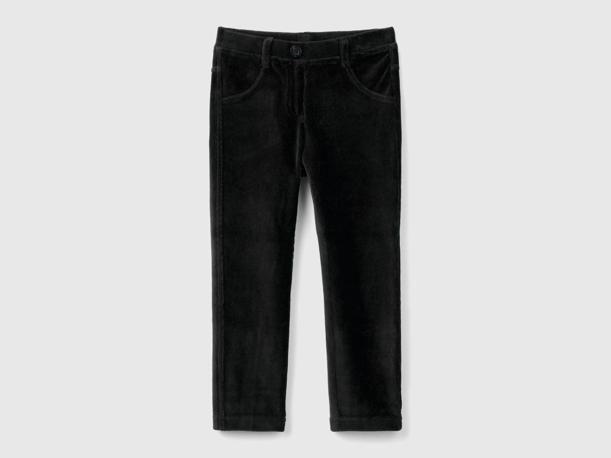 Pantaloni in ciniglia a costine