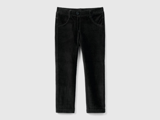 Pantaloni in ciniglia a costine