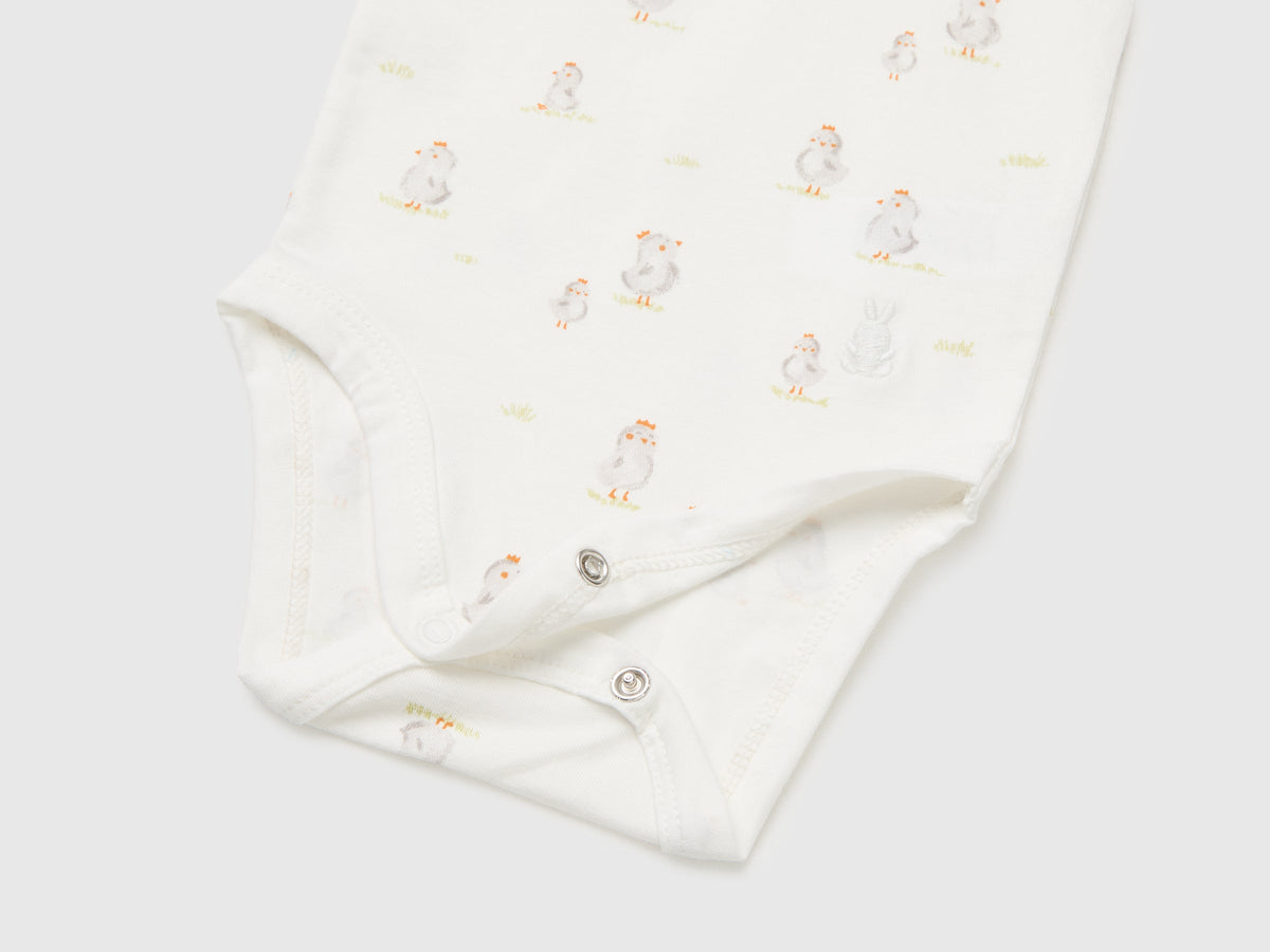 Due body smanicati in cotone stretch