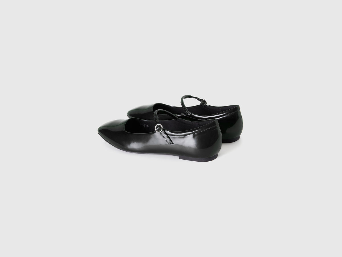 Ballerine nere lucide