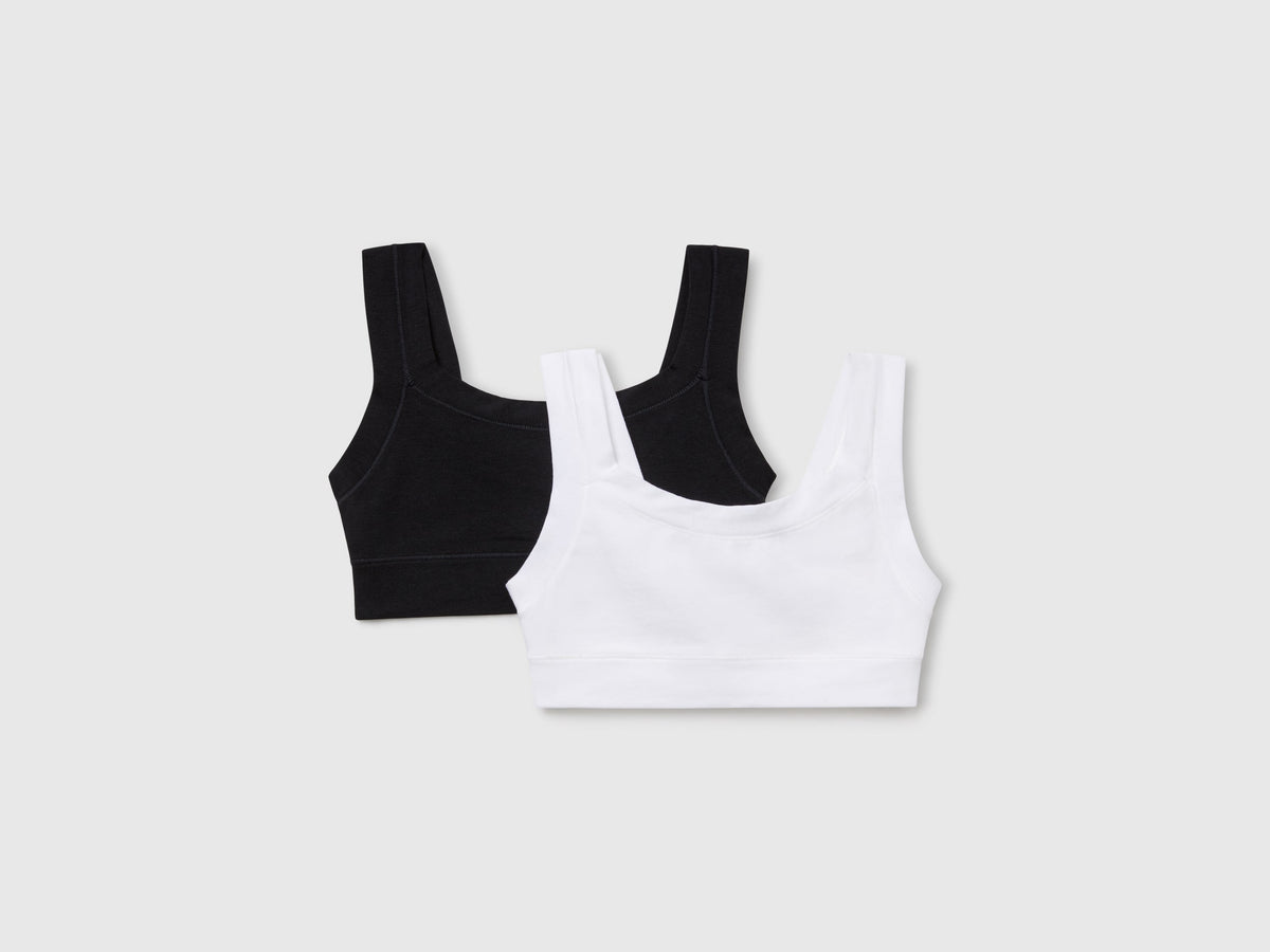 Due top in cotone super stretch