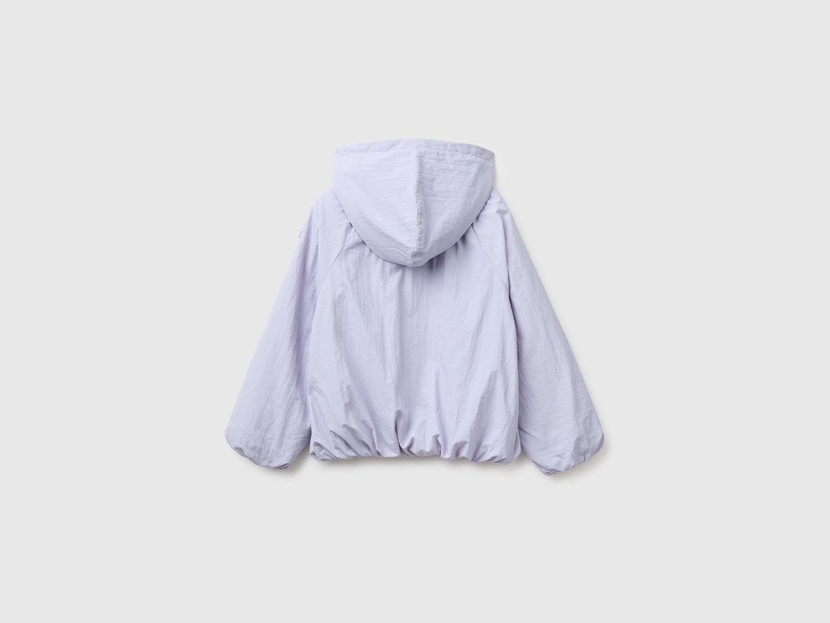Giacca in nylon over fit