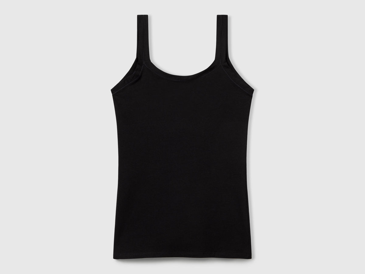 Canotta in cotone super stretch