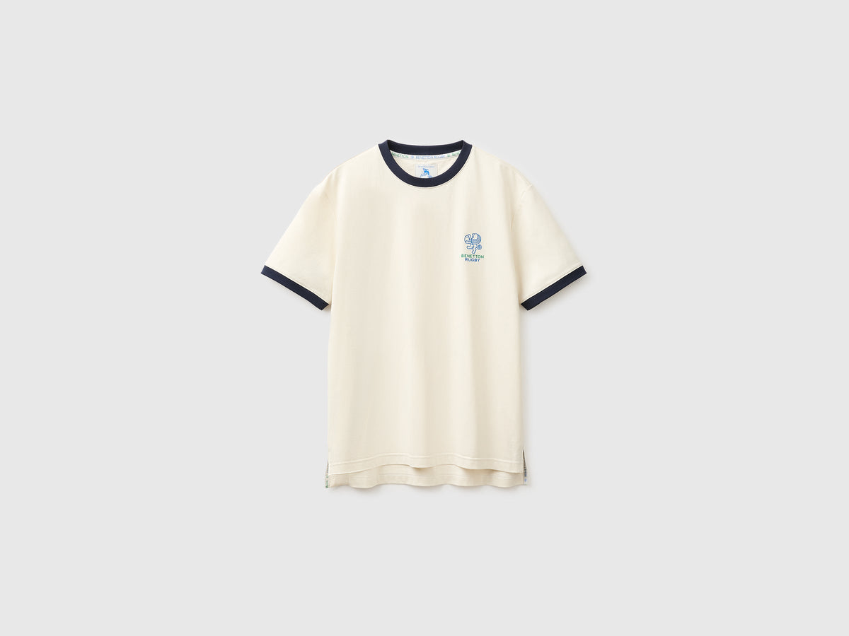 T-shirt Benetton Rugby 100% cotone