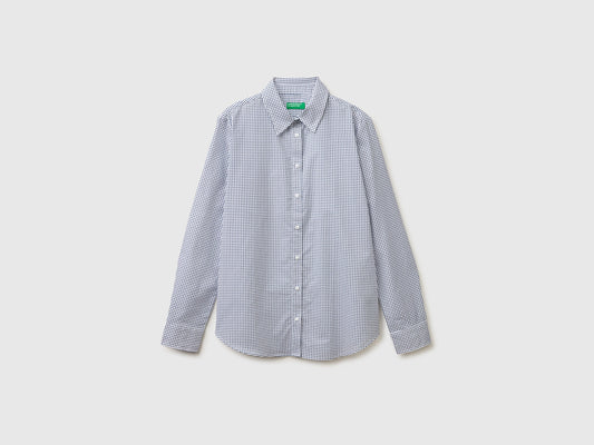 Camicia fantasia in cotone leggero