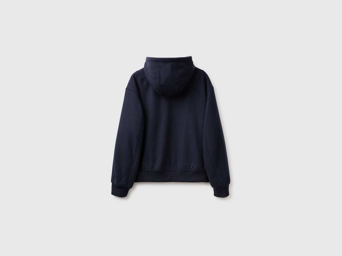 Bomber con cappuccio