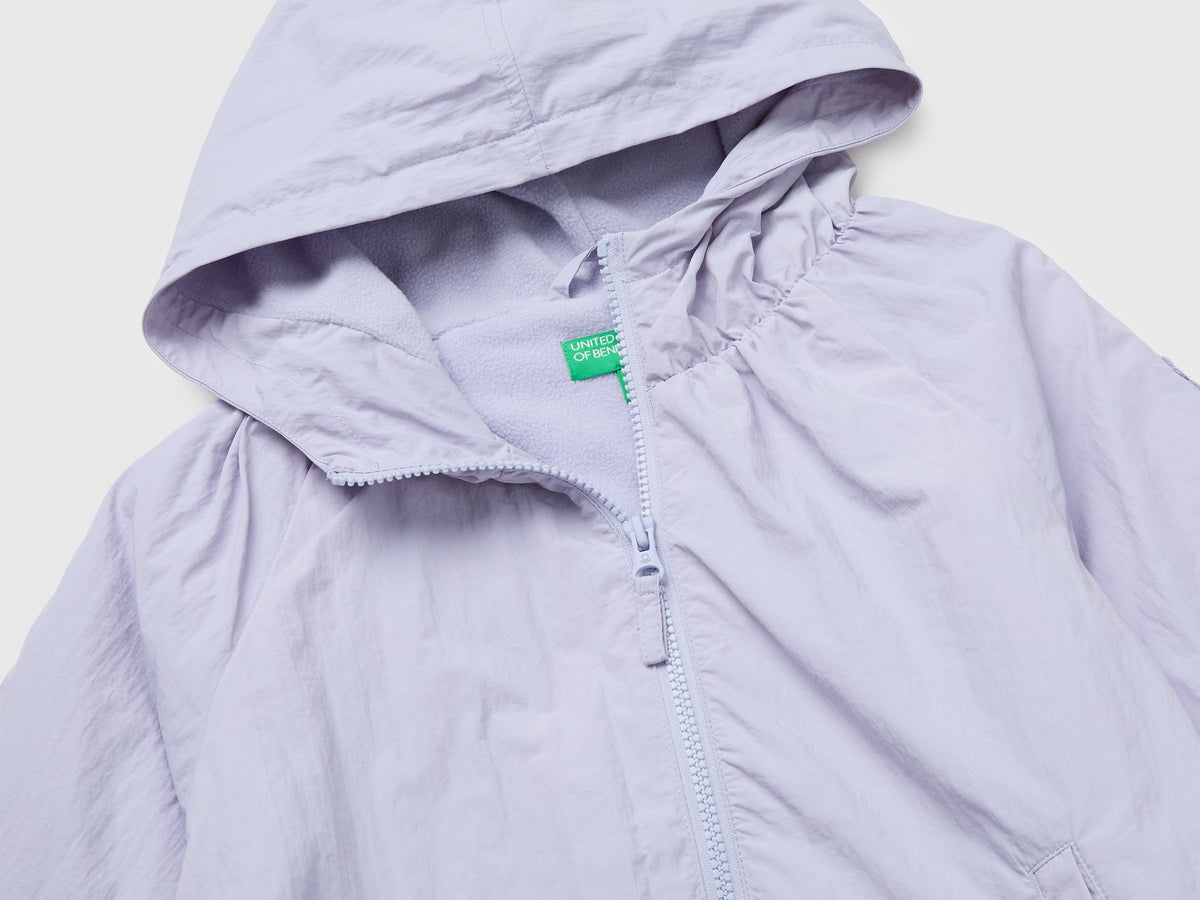 Giacca in nylon over fit