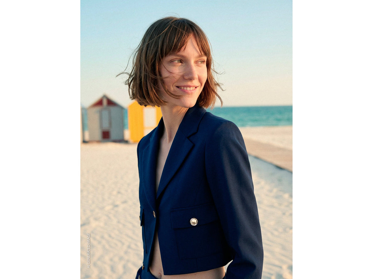 Blazer cropped