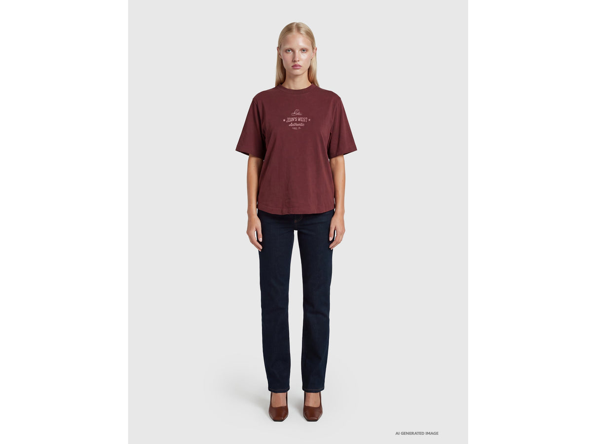 T-shirt over fit con stampa western
