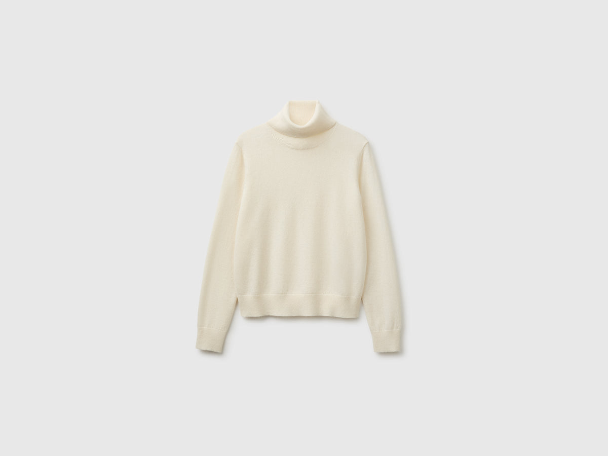 Dolcevita panna in puro cashmere