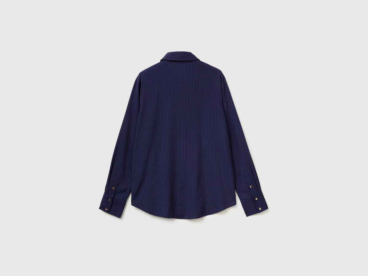 Camicia fluida a righe