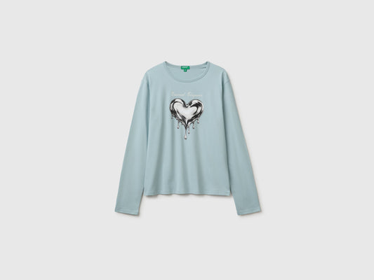 T-shirt 100% cotone bio con stampa