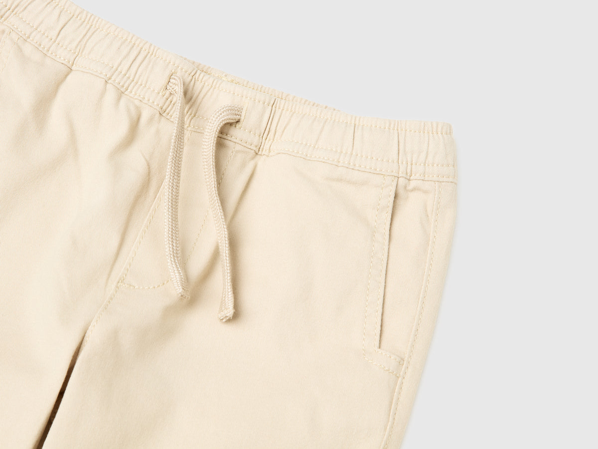 Joggers in cotone stretch