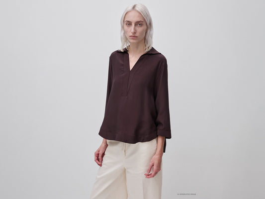 Blusa in pura viscosa
