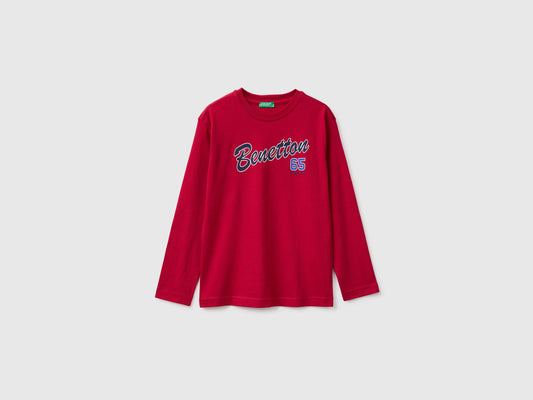 T-shirt manica lunga in cotone bio