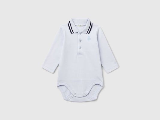 Body a polo in cotone