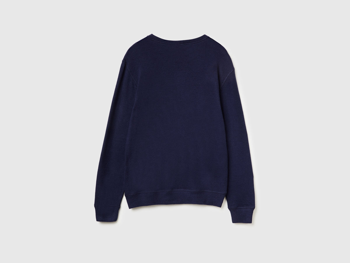 Maglia in caldo cotone stretch