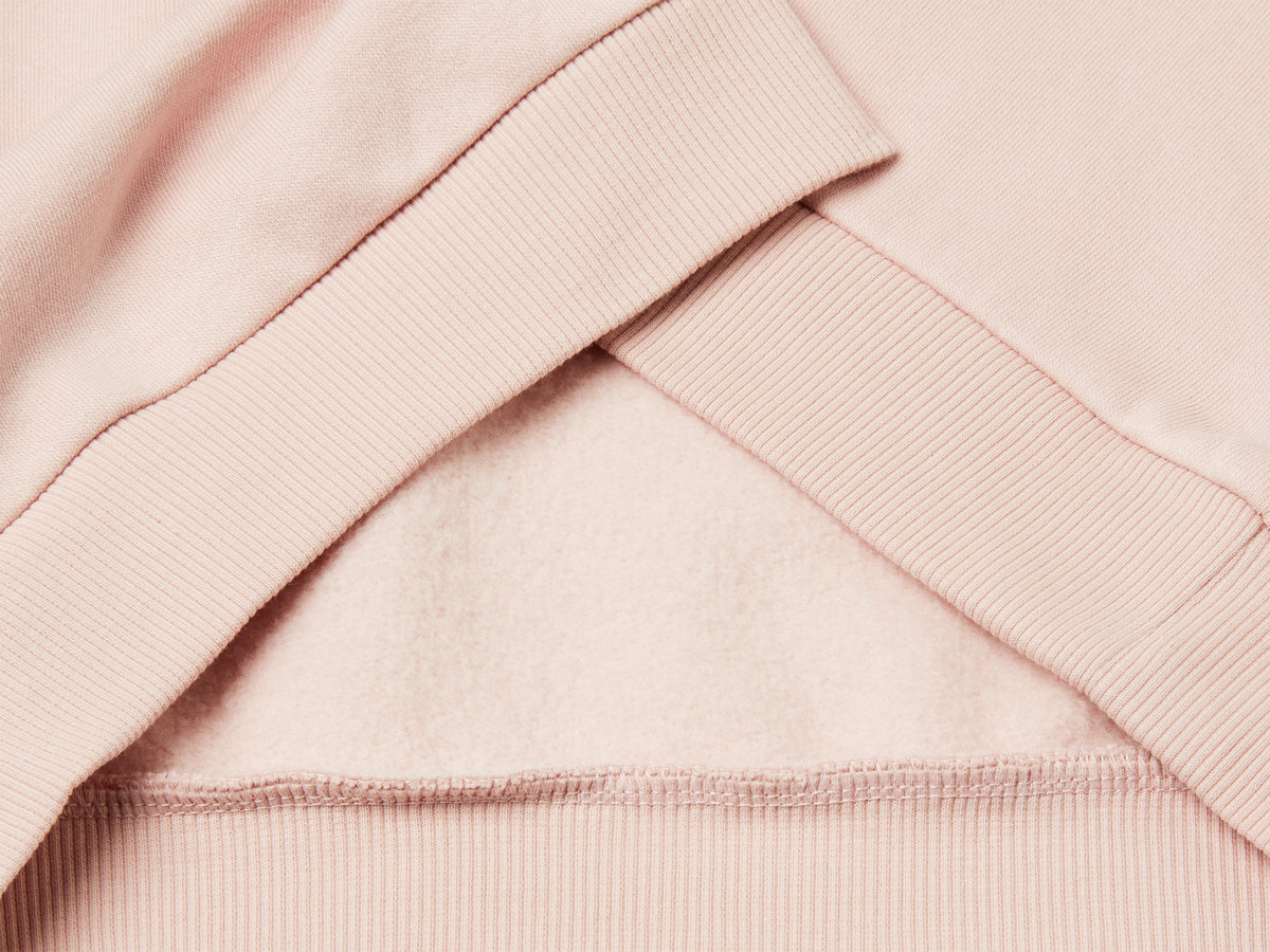 Felpa con cappuccio e paillettes