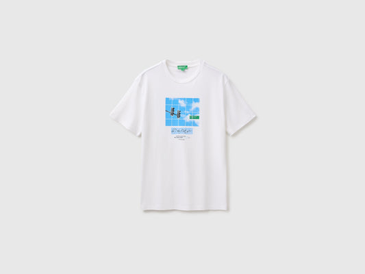 T-shirt regular fit con logo
