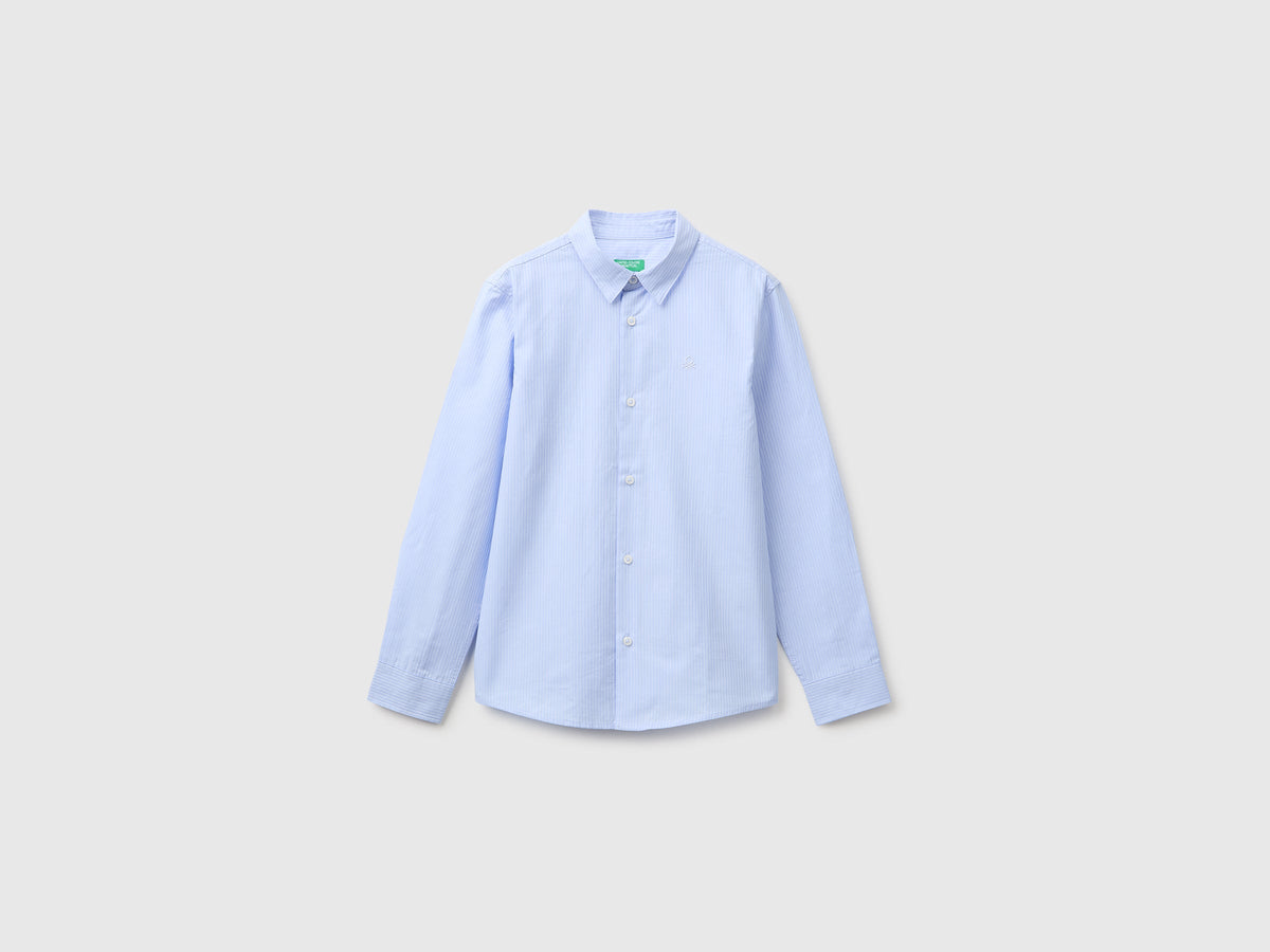 Camicia classica in puro cotone