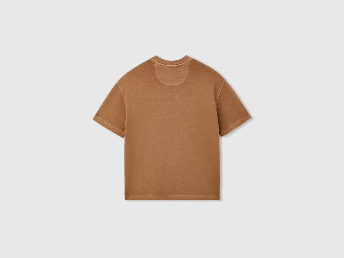 T-shirt lavaggio vintage con stampa western