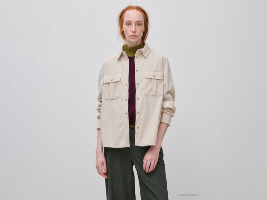 Camicia in velluto a costine