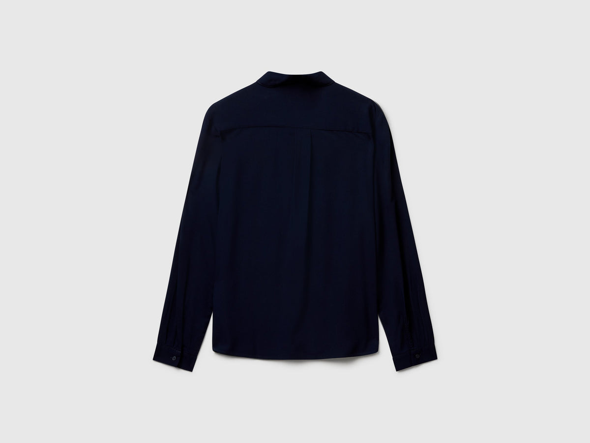 Camicia regular fit in viscosa