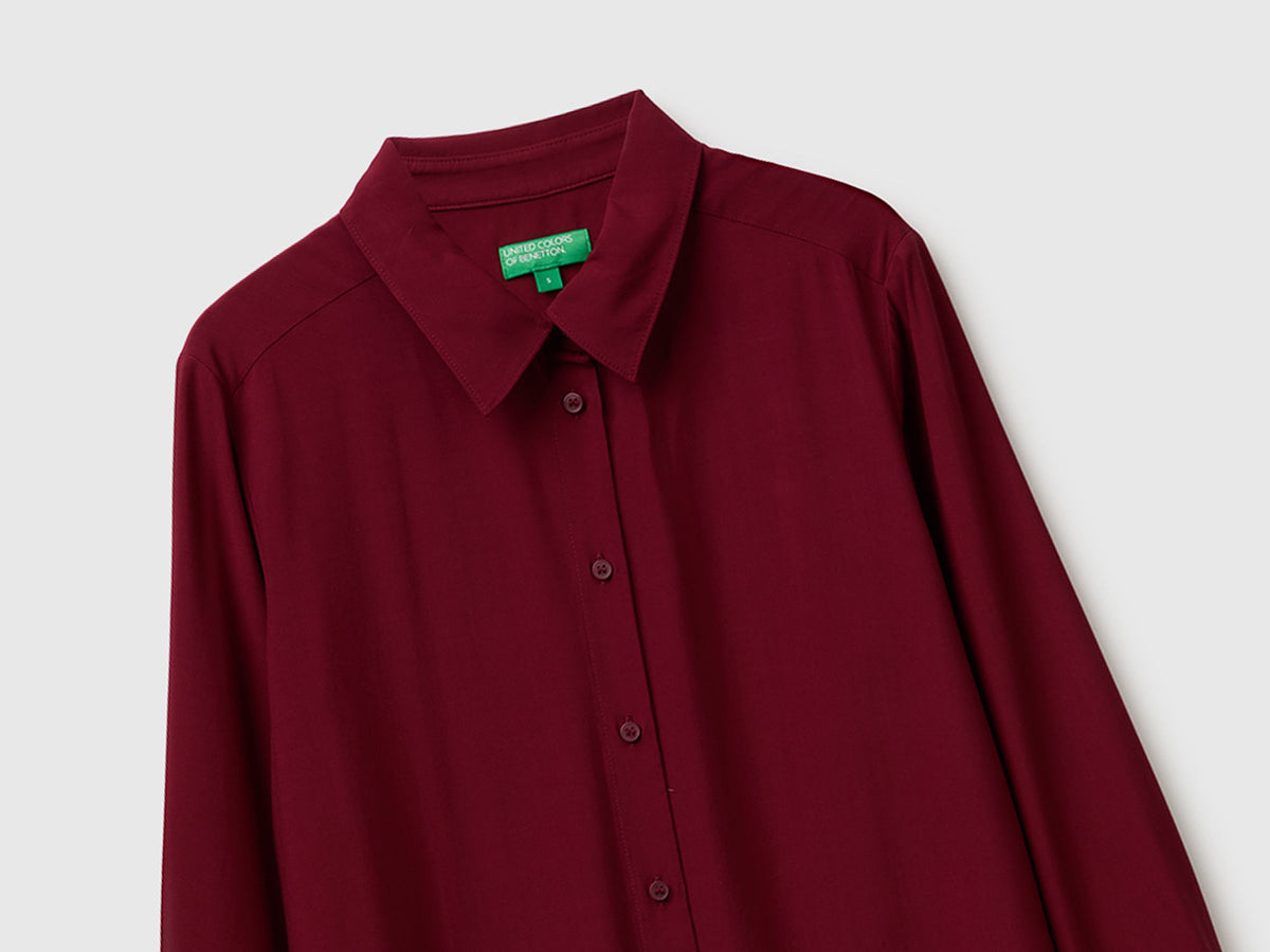 Camicia regular fit in viscosa