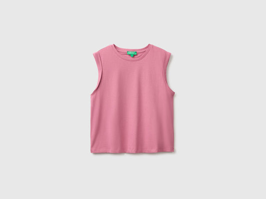 T-shirt smanicata