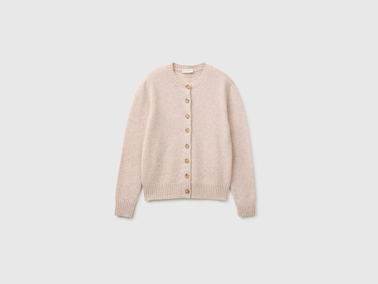 Cardigan 100% lana Shetland
