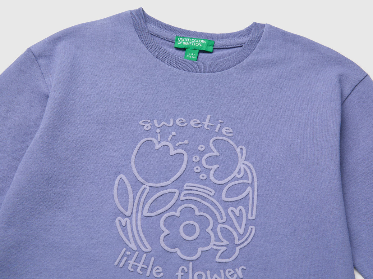 T-shirt 100% cotone bio con stampa