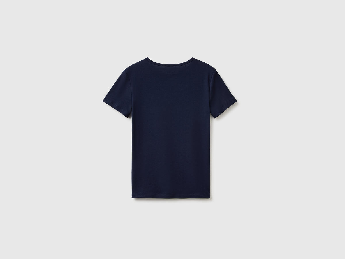 T-shirt girocollo slim fit