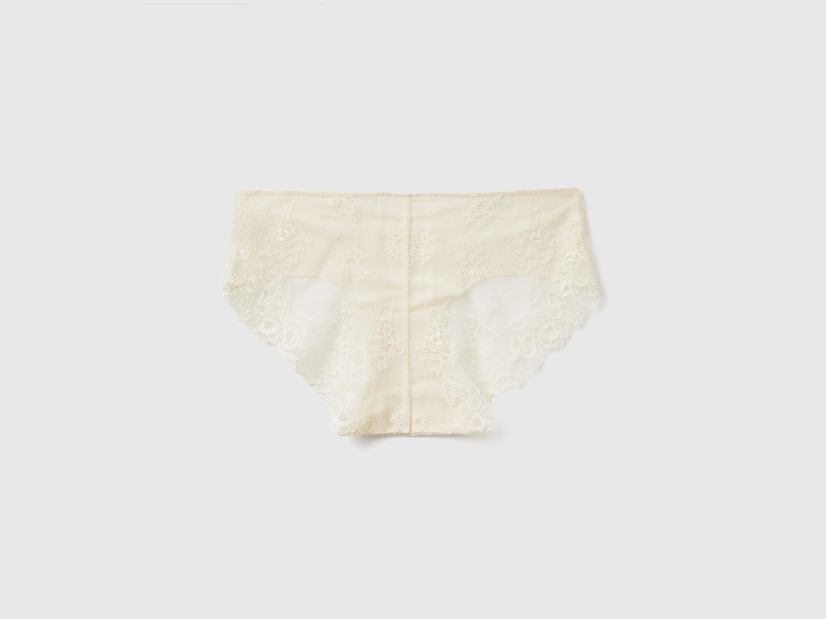 Slip stretch con pizzo