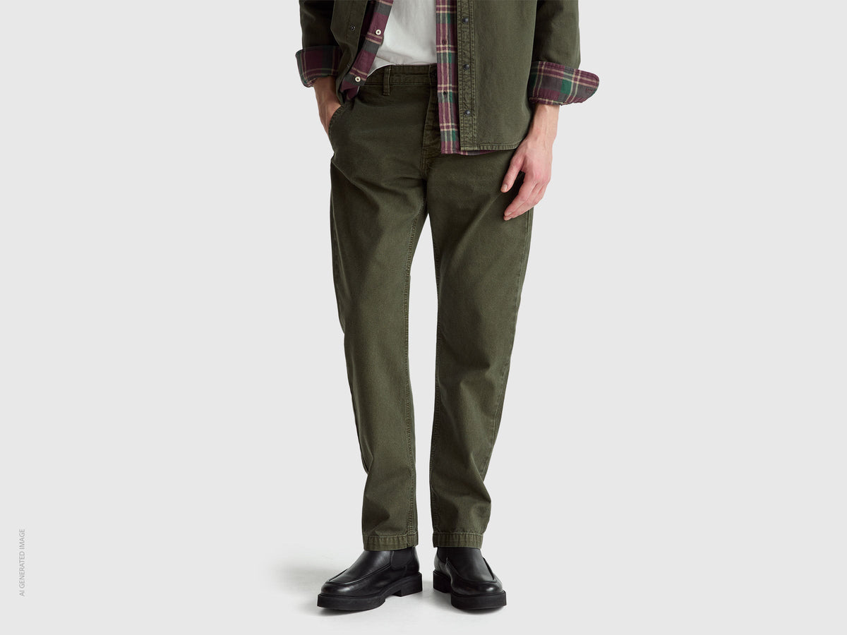 Chino straight fit
