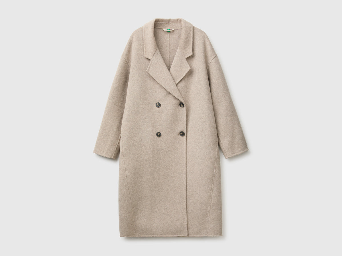 Cappotto lungo doppiopetto