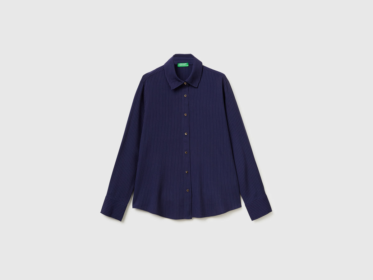 Camicia fluida a righe