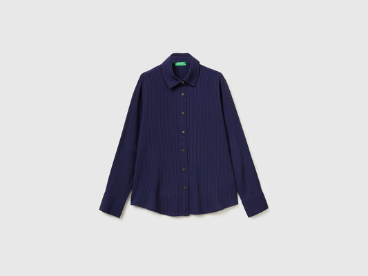Camicia fluida a righe