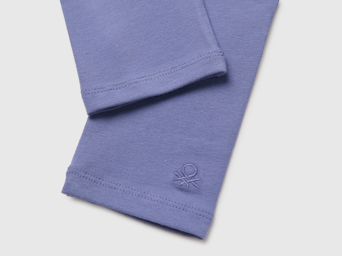 Leggings in cotone stretch