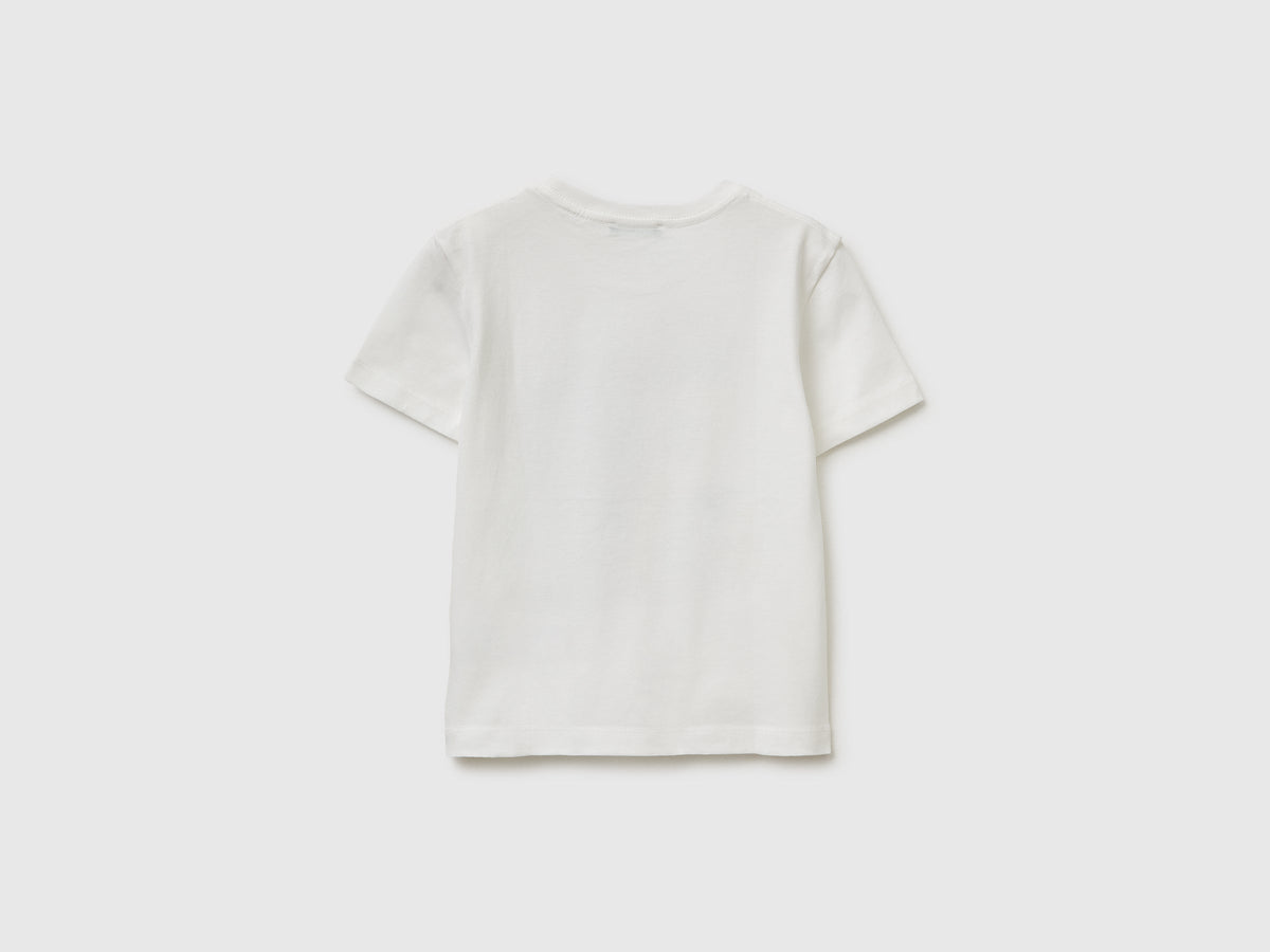T-shirt girocollo con stampa