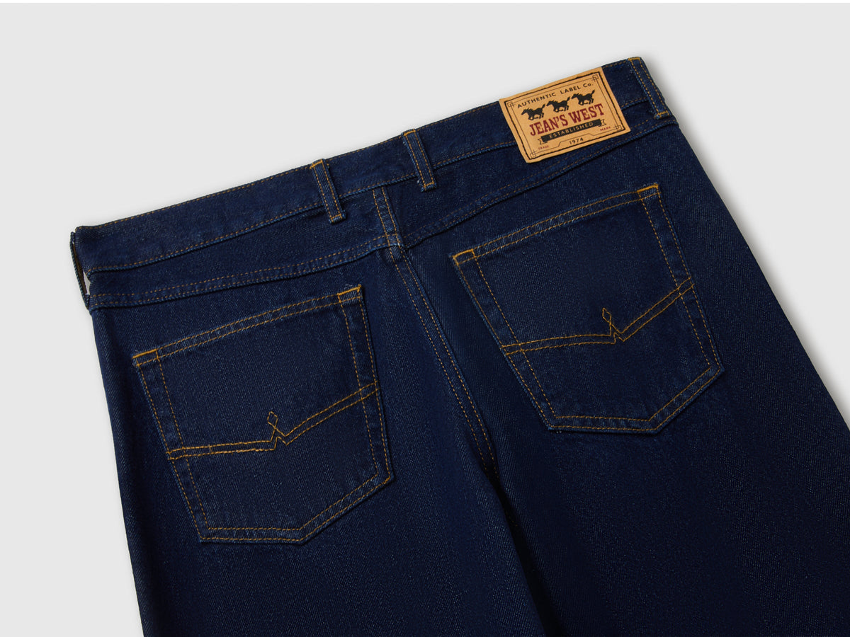 Jeans regular fit lavaggio rinse
