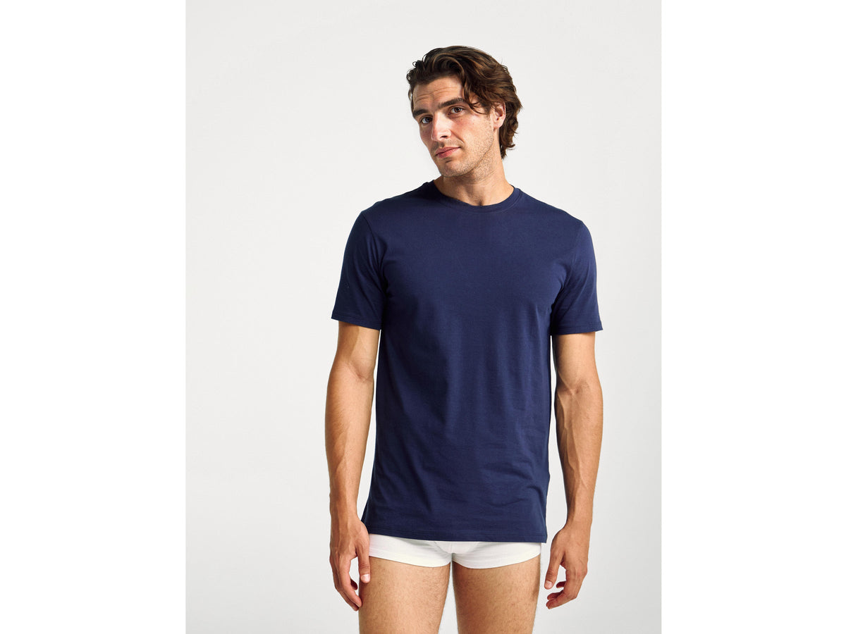 T-shirt in cotone a fibra lunga