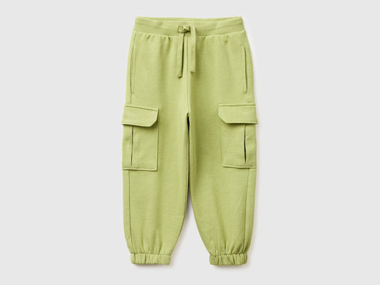 Joggers cargo in felpa