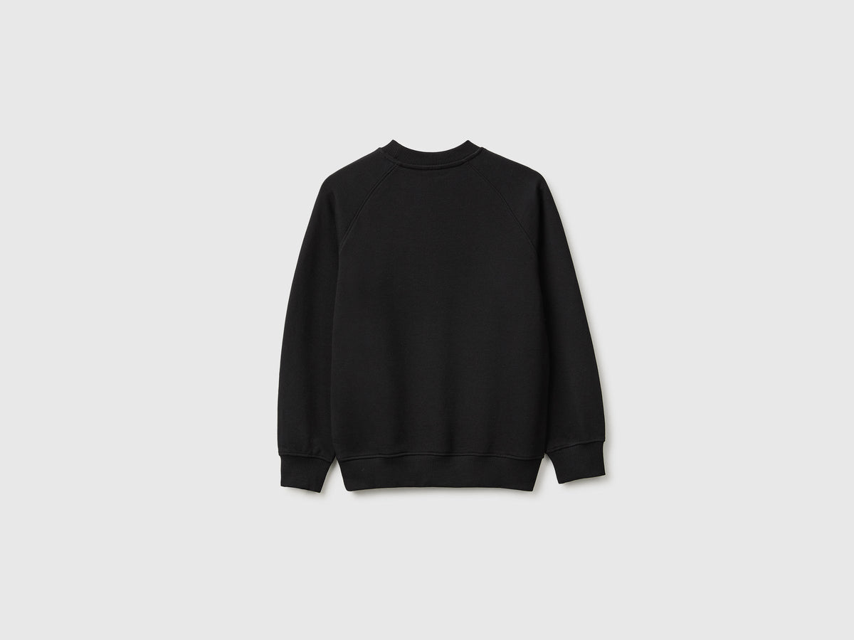 Felpa chiusa 100% cotone