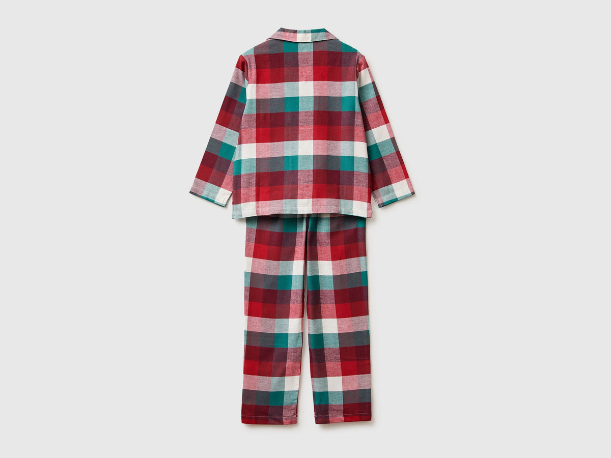 Pigiama tartan in flanella