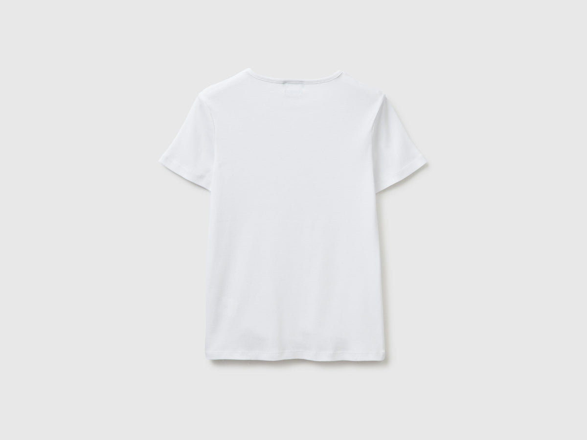 T-shirt girocollo slim fit